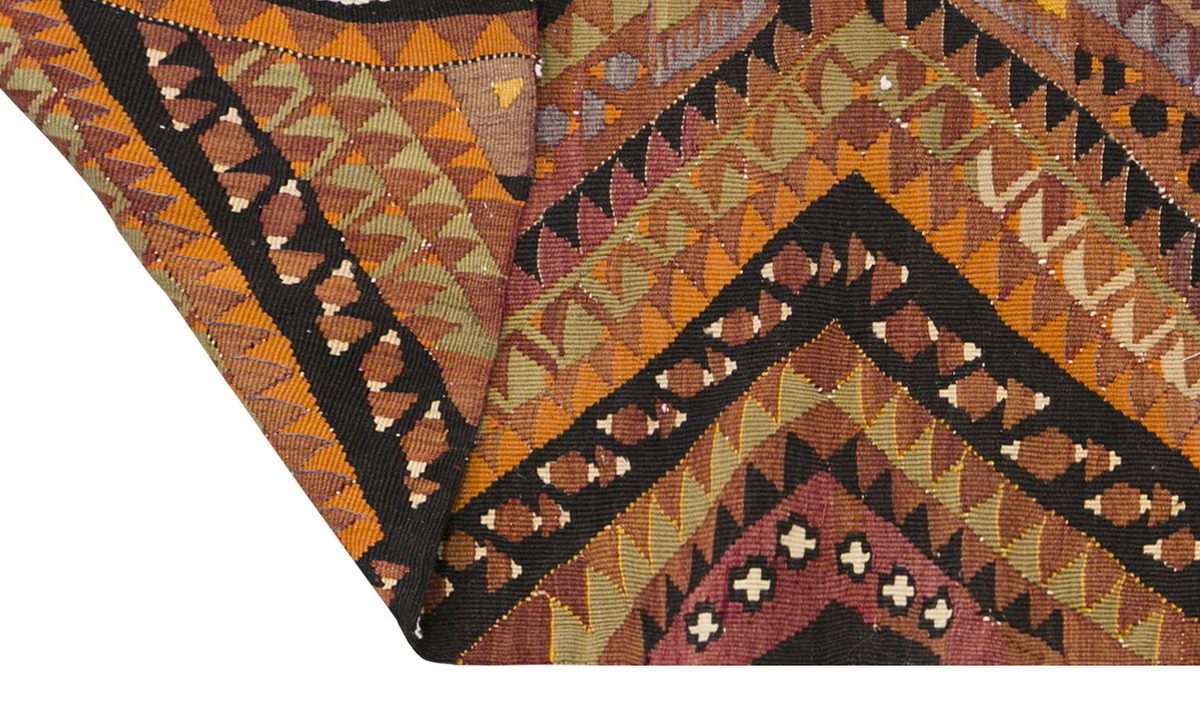 Handwoven Kurdish Hallway Rug, 2.9 x 9.1 ft, 84 x 279 cm