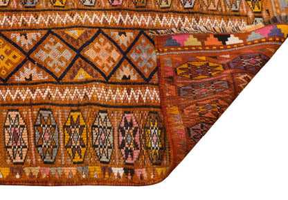 Handwoven Kurdish Herki Runner Rug - 86x268 cm / 2.8×8.8 feet