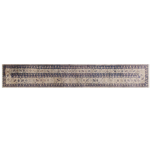 Handwoven Oushak Runner Rug - 52x347 cm / 1.7×11.4 feet