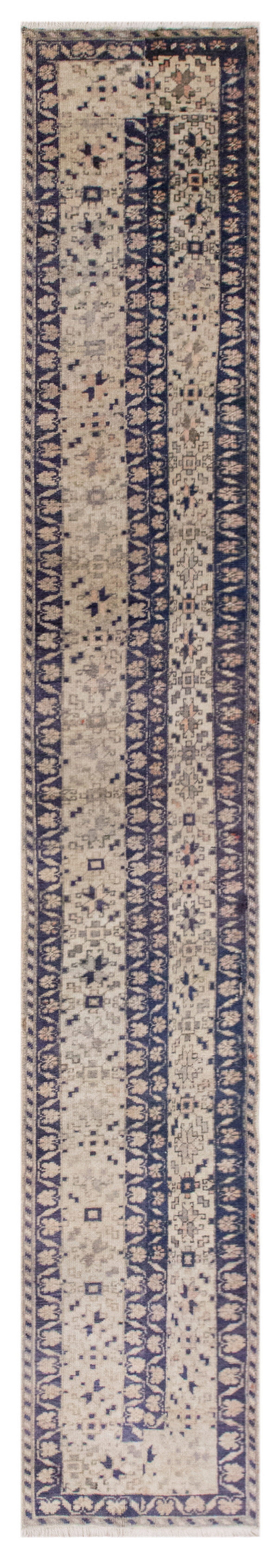 Handwoven Oushak Runner Rug - 52x347 cm / 1.7×11.4 feet