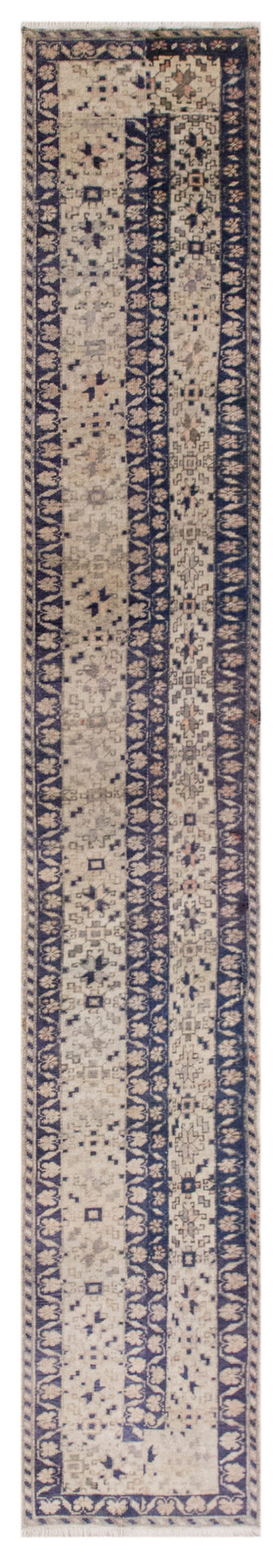 Handwoven Oushak Runner Rug - 52x347 cm / 1.7×11.4 feet