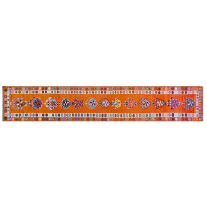 Handwoven Oushak Runner Rug - 83x400 cm / 2.7×13.1 feet