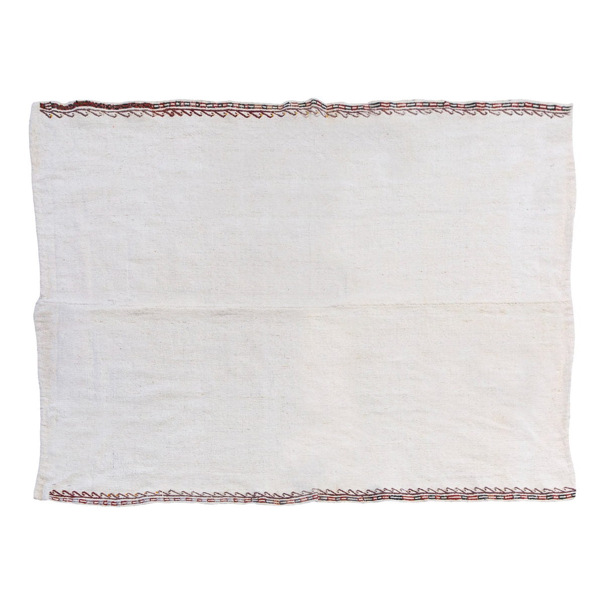 Handwoven Striped Turkish Kilim Rug 125x165 cm (4'1" x 5'5")