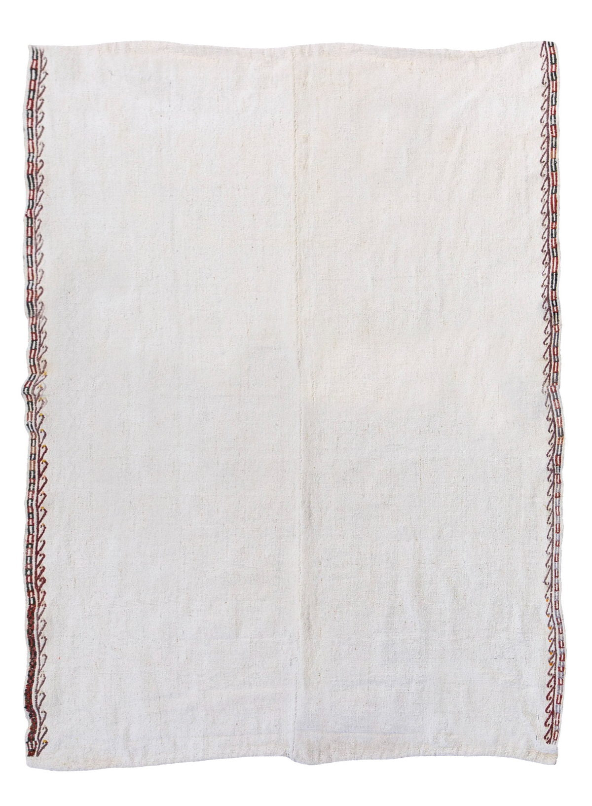Handwoven Striped Turkish Kilim Rug 125x165 cm (4'1" x 5'5")