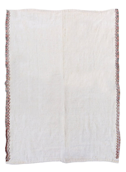 Handwoven Striped Turkish Kilim Rug 125x165 cm (4'1" x 5'5")