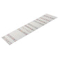 Handwoven Striped Turkish Kilim Runner Rug 73x275 cm (2'4" x 9')