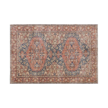 Handwoven Turkish Area Rug 6'3 x 9'1 ft | Vintage Wool Carpet