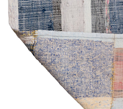 Handwoven Turkish Kilim Rug – 310x410 cm / 10.2x13.5 ft, 60+ YO Organic Cotton Flatweave