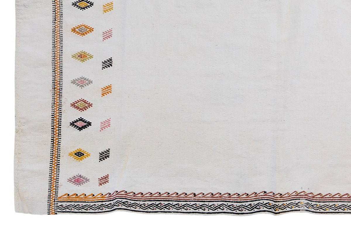 Handwoven Turkish Kilim Rug 168x175 cm (5'6" x 5'9")