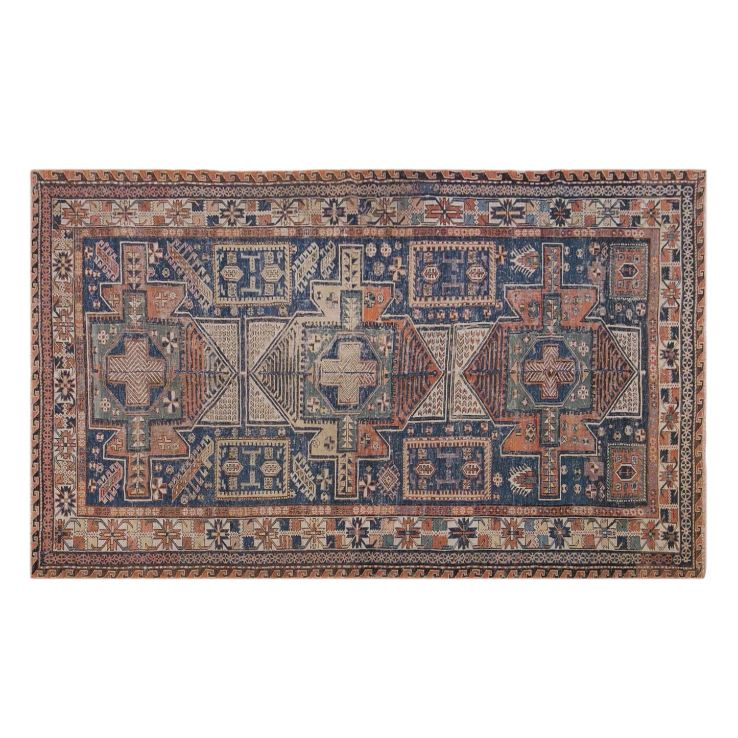 Handwoven Turkish Soumak Kilim Rug 150 x 270 cm | 4.11 x 8.10 ft