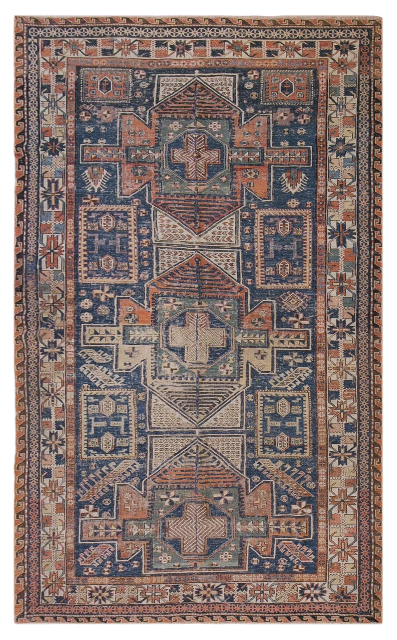 Handwoven Turkish Soumak Kilim Rug 150 x 270 cm | 4.11 x 8.10 ft
