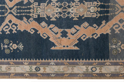 Handwoven Turkish Wool Runner Rug 130 x 360 cm | 4.3 x 11.9 ft
