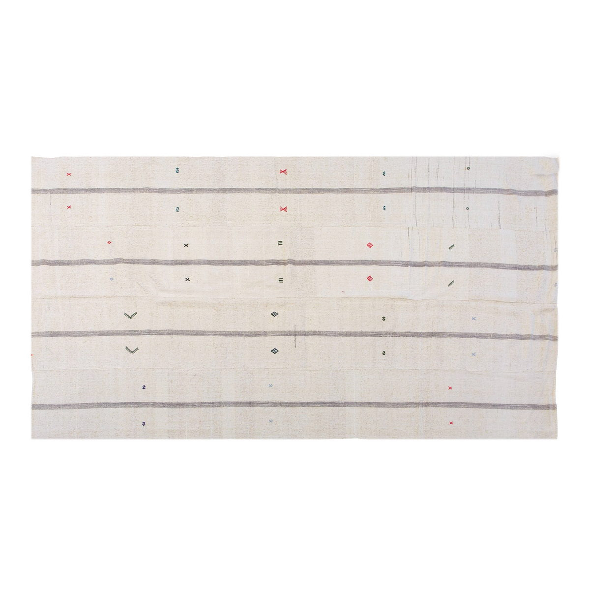 Handwoven Vintage Kilim Rug 174x305 cm (5'8" x 10')