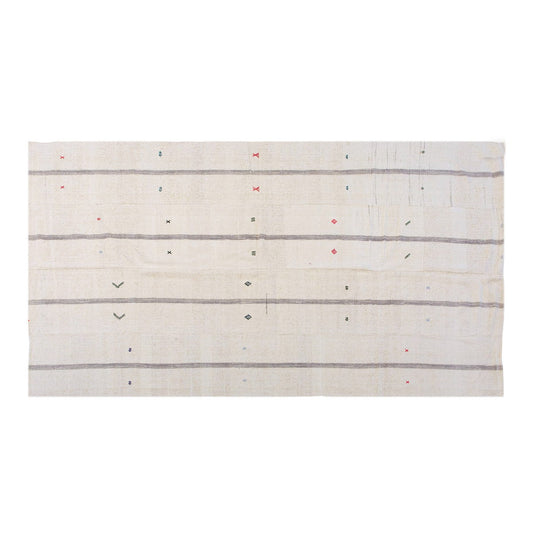 Handwoven Vintage Kilim Rug 174x305 cm (5'8" x 10')