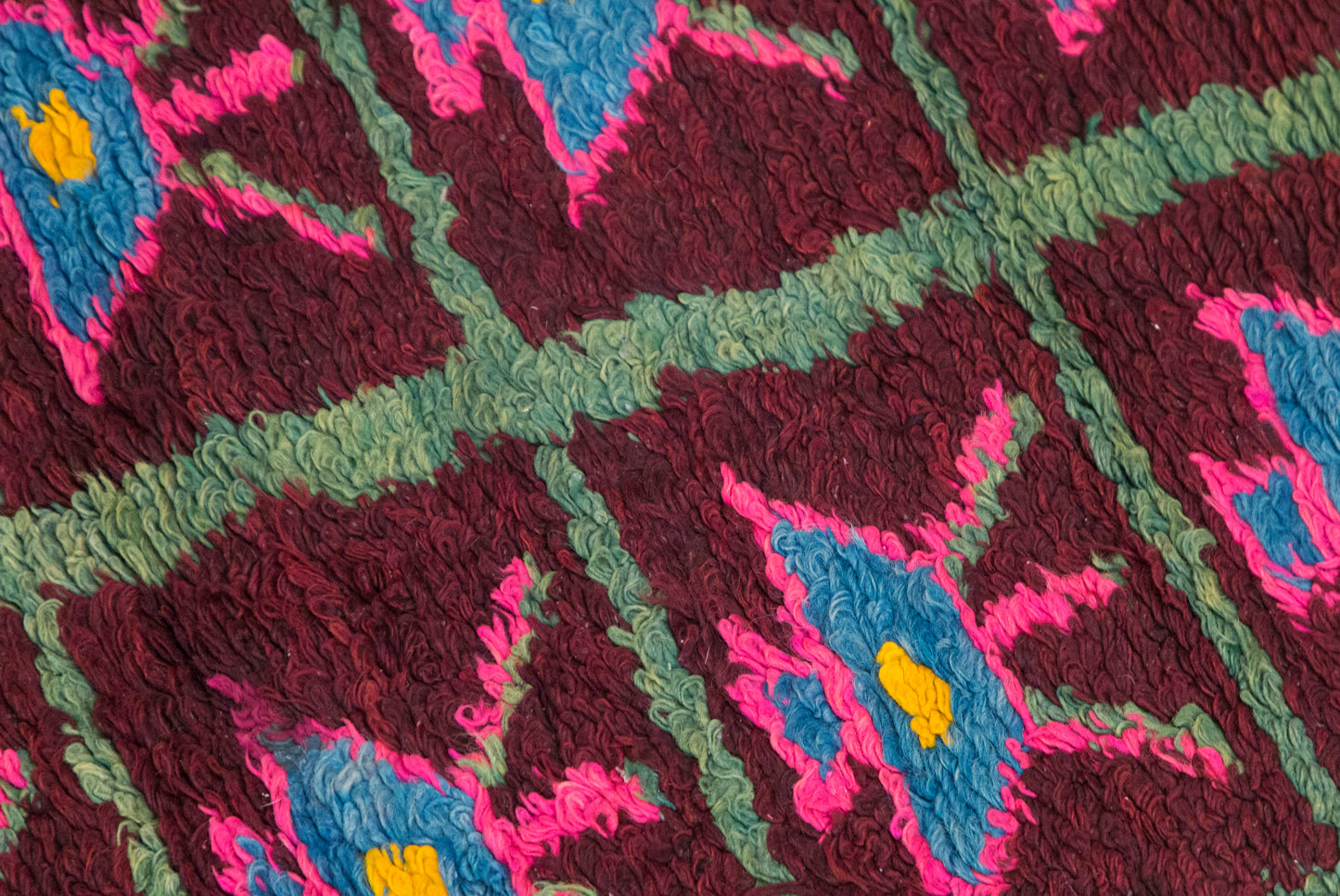 Handwoven Vintage Tulu Rug, 60 x 135 cm (2 x 4.4 ft)