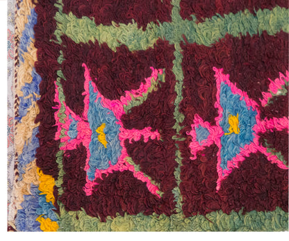 Handwoven Vintage Tulu Rug, 60 x 135 cm (2 x 4.4 ft)