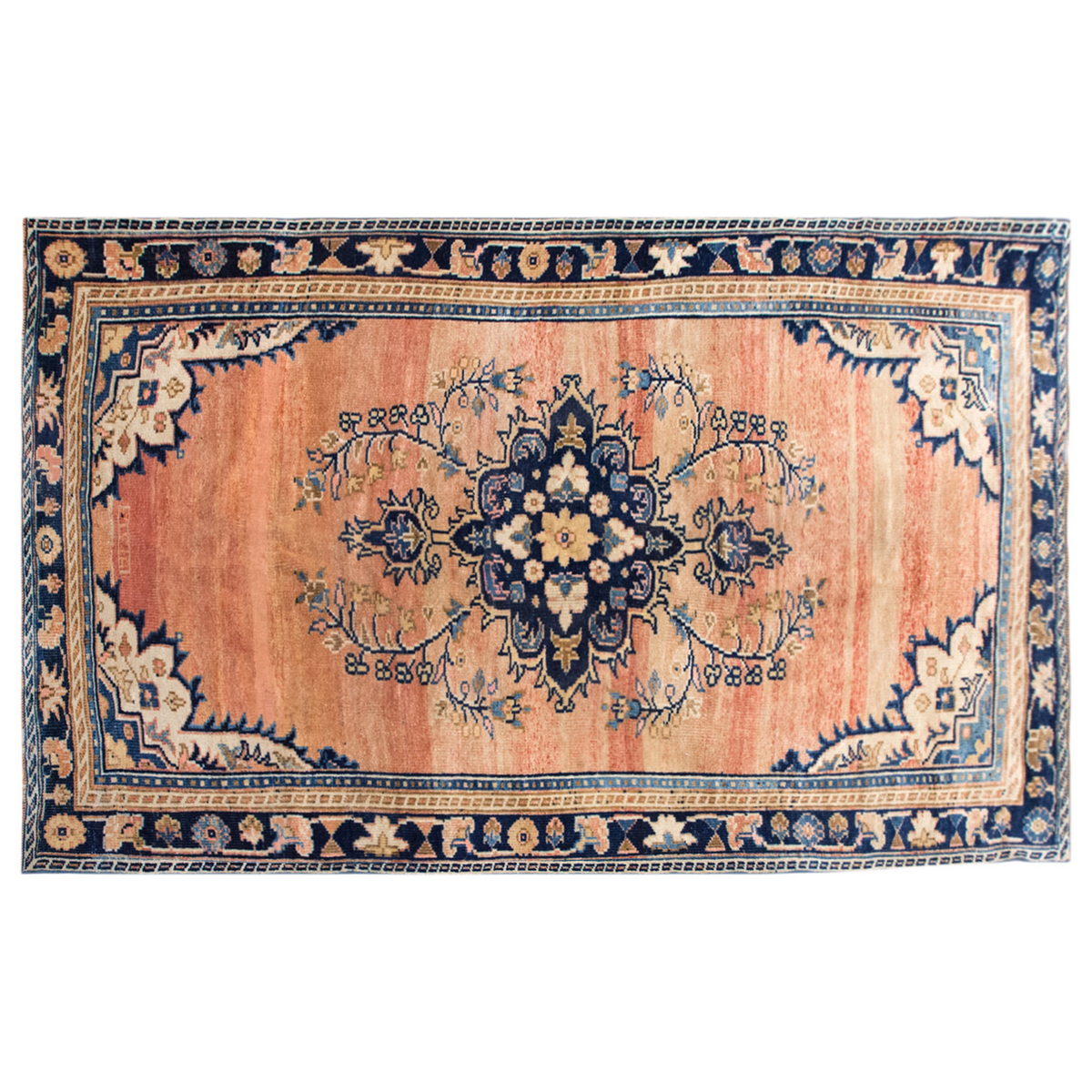 Handwoven Vintage Turkish Rug 137x336 cm (4.5x11 ft)