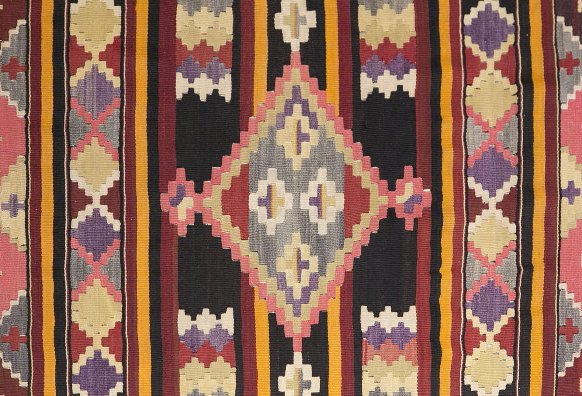 Handwoven Vintage Turkish Runner, 2.8 x 13.1 ft, 82 x 401 cm