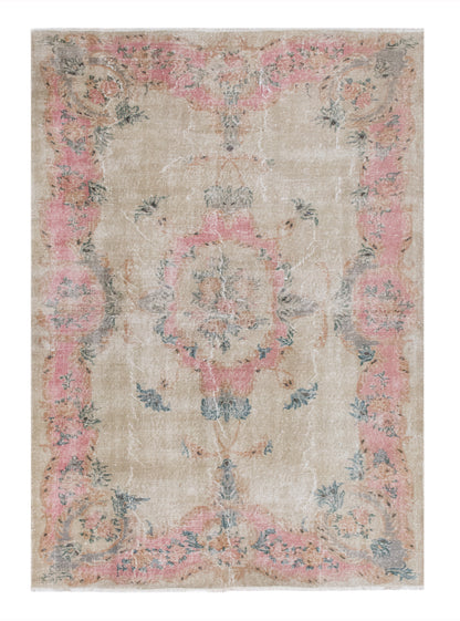 Handwoven Wool, 5.4 x 7.7 ft