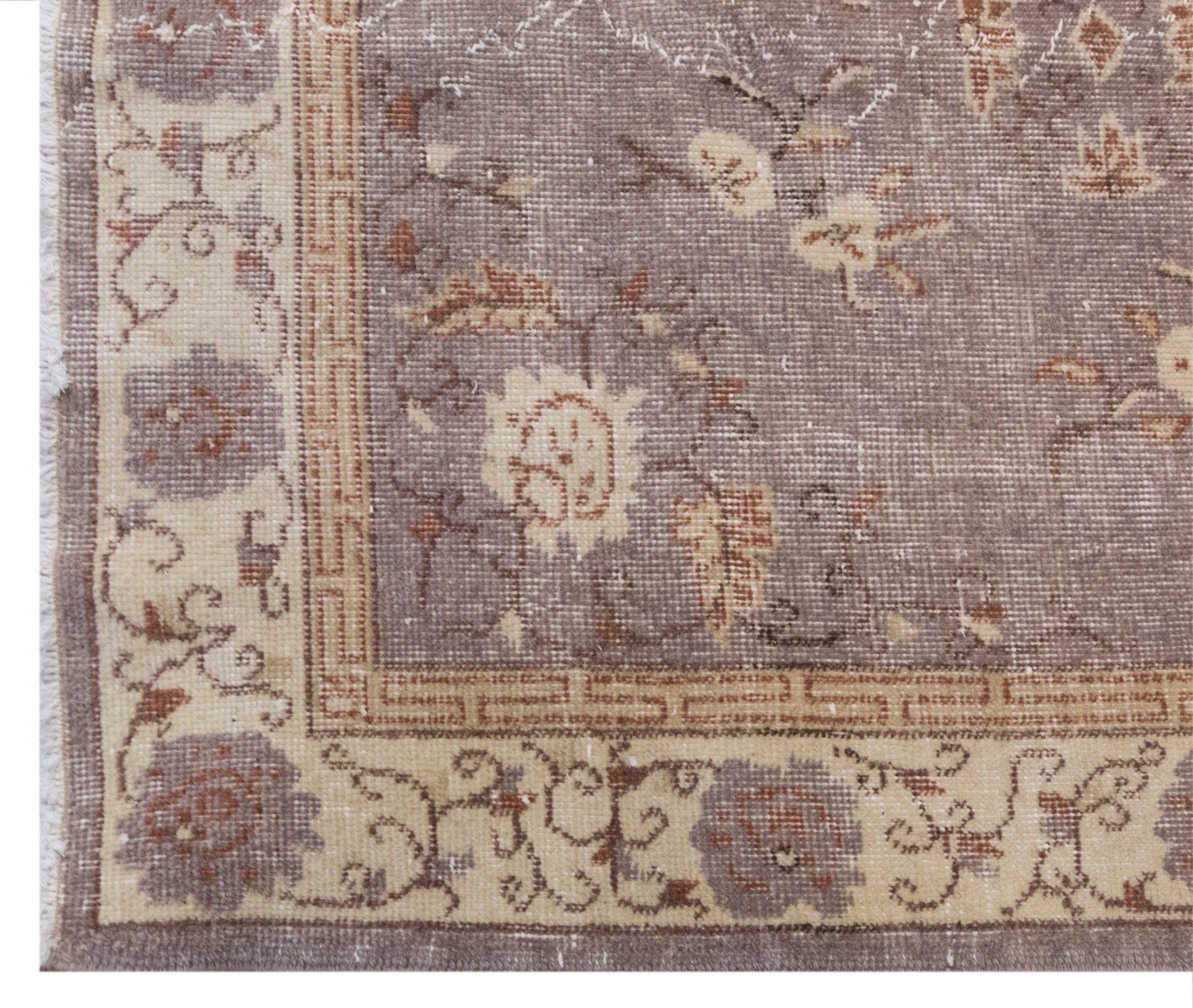 Handwoven Wool Area Rug, 3.8 x 6.6 ft