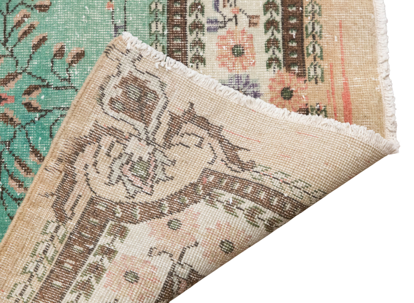 Handwoven Wool Area Rug (3.9 x 6.8 ft)