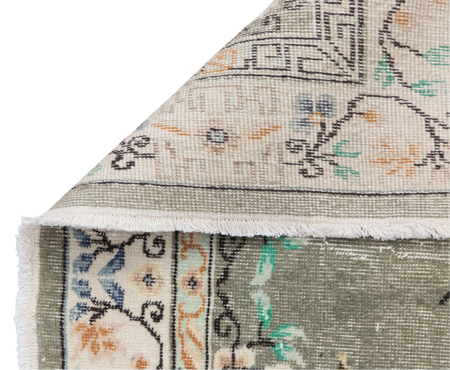 Handwoven Wool Area Rug, 4.1 x 7.5 ft