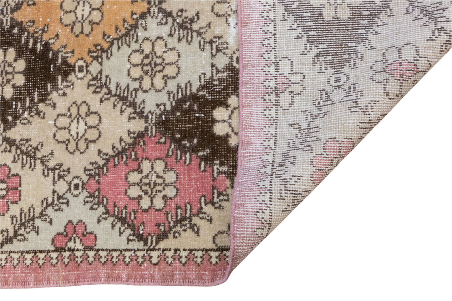 Handwoven Wool Area Rug, 4.3 x 7.4 ft