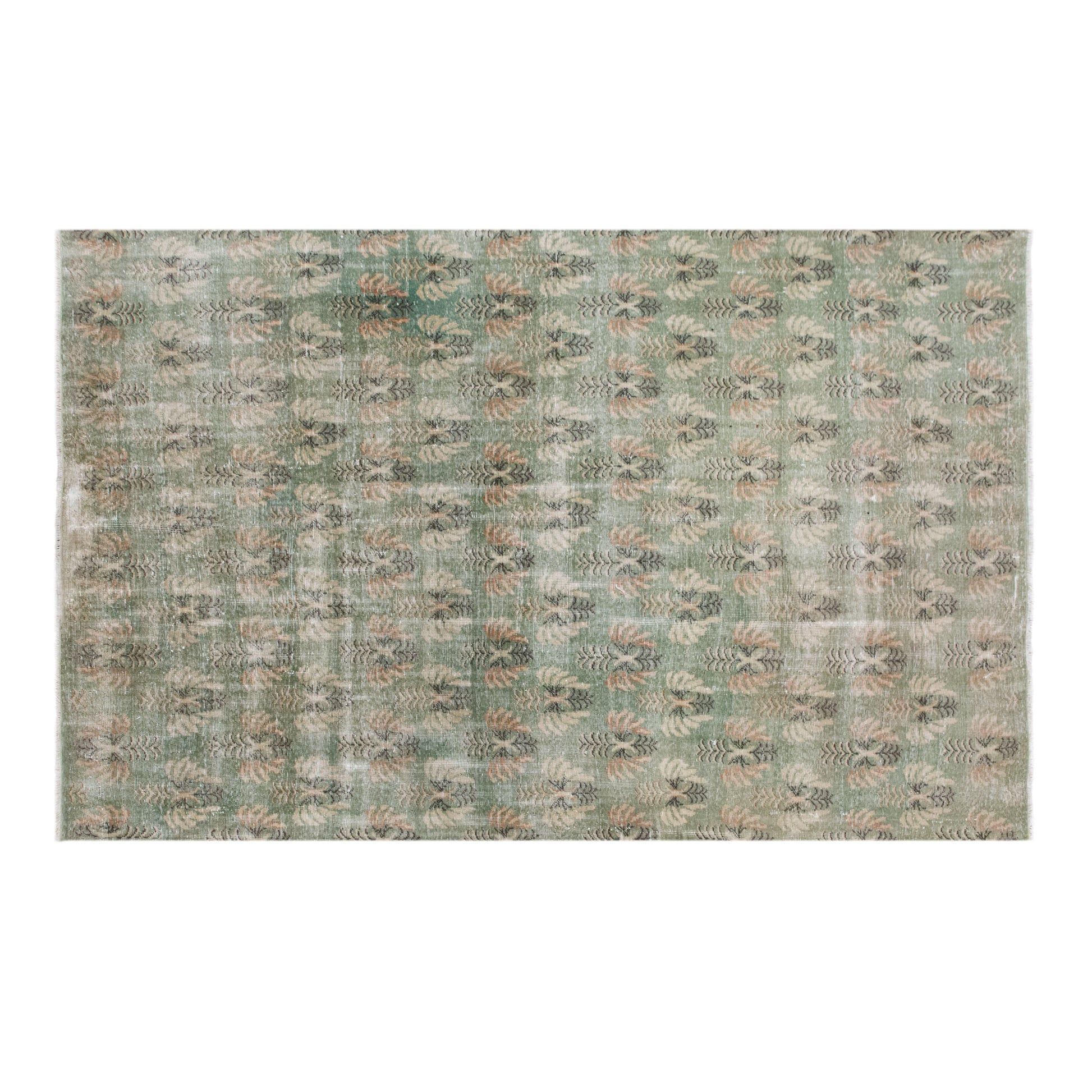 Handwoven Wool Area Rug (6.4 x 10 ft)