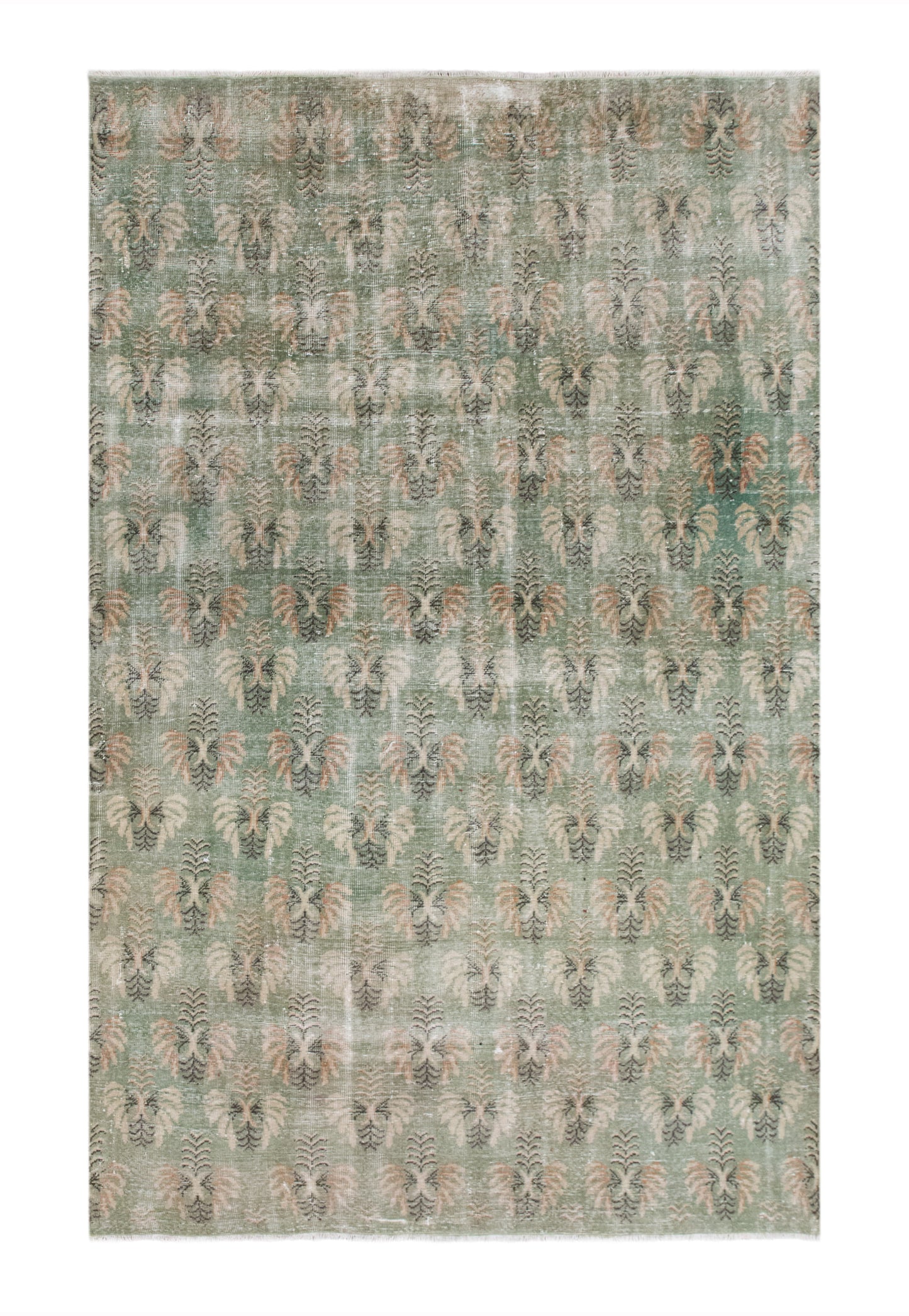 Handwoven Wool Area Rug (6.4 x 10 ft)