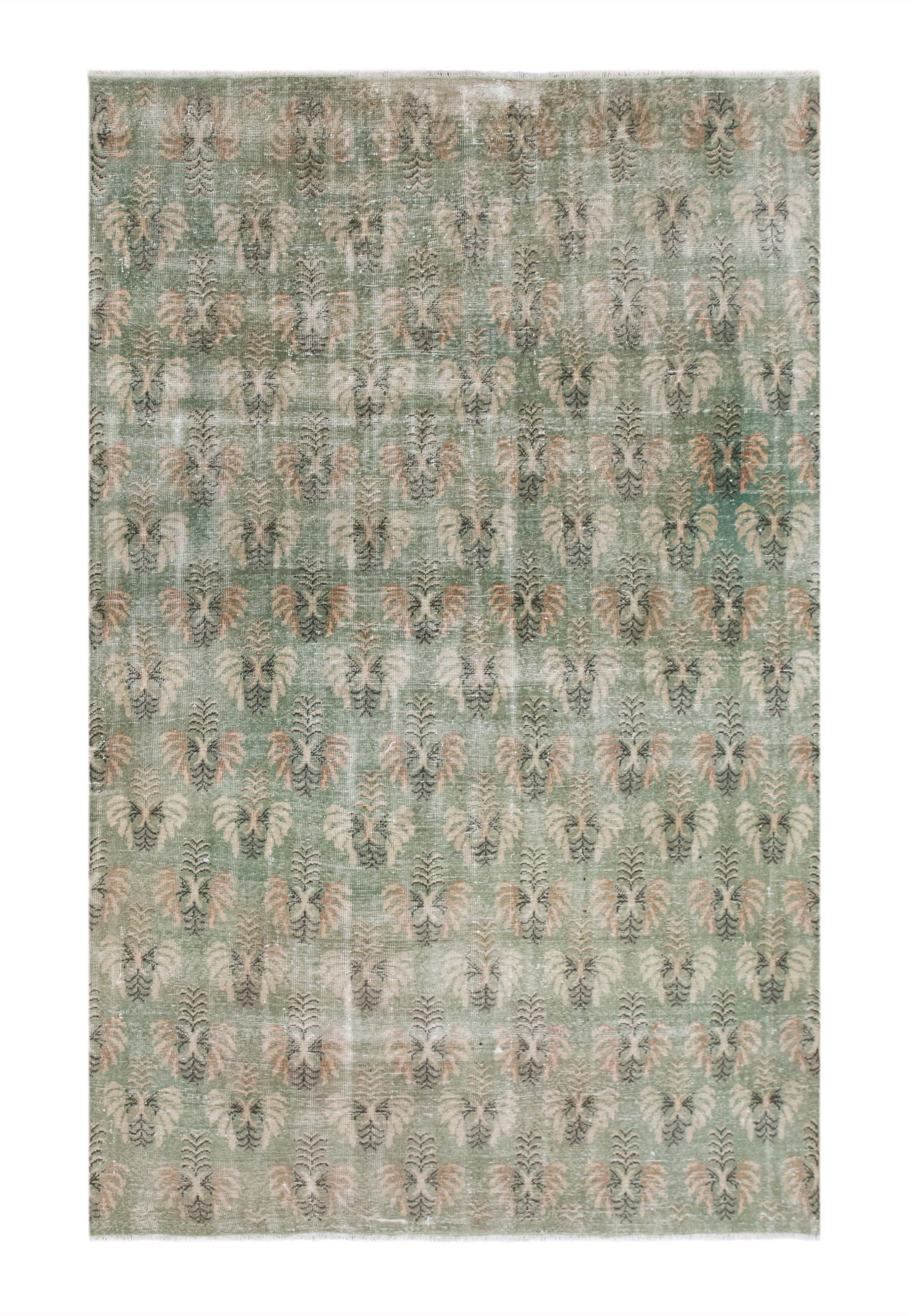 Handwoven Wool Area Rug (6.4 x 10 ft)