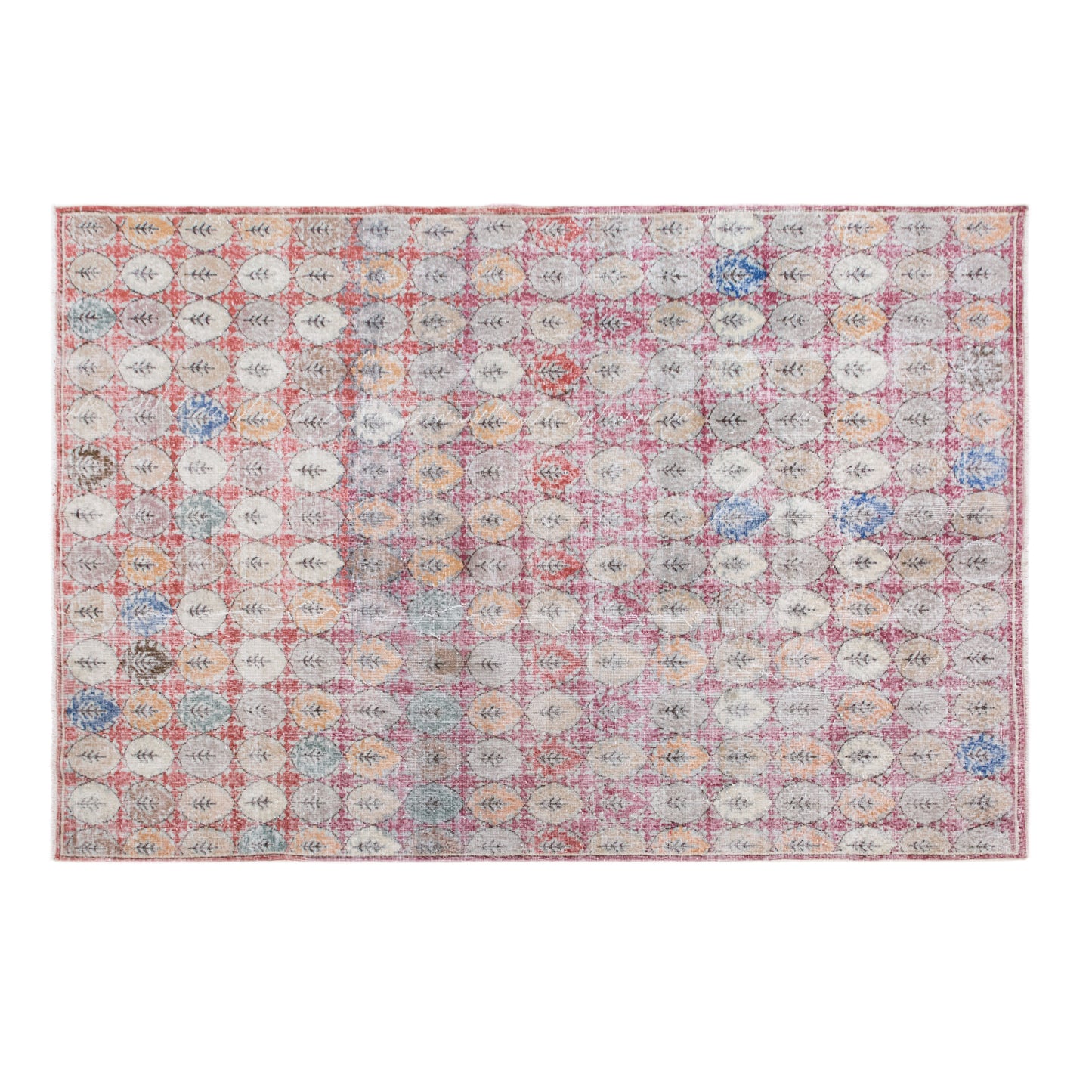 Handwoven Wool Area Rug (6.7 x 9.5 ft)