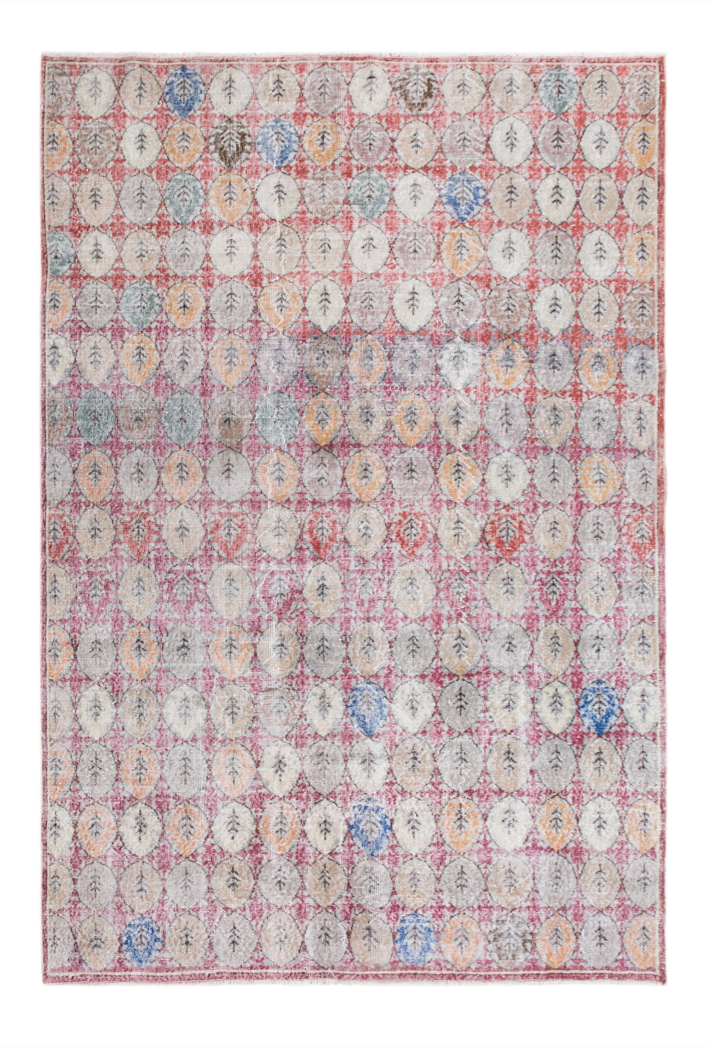 Handwoven Wool Area Rug (6.7 x 9.5 ft)