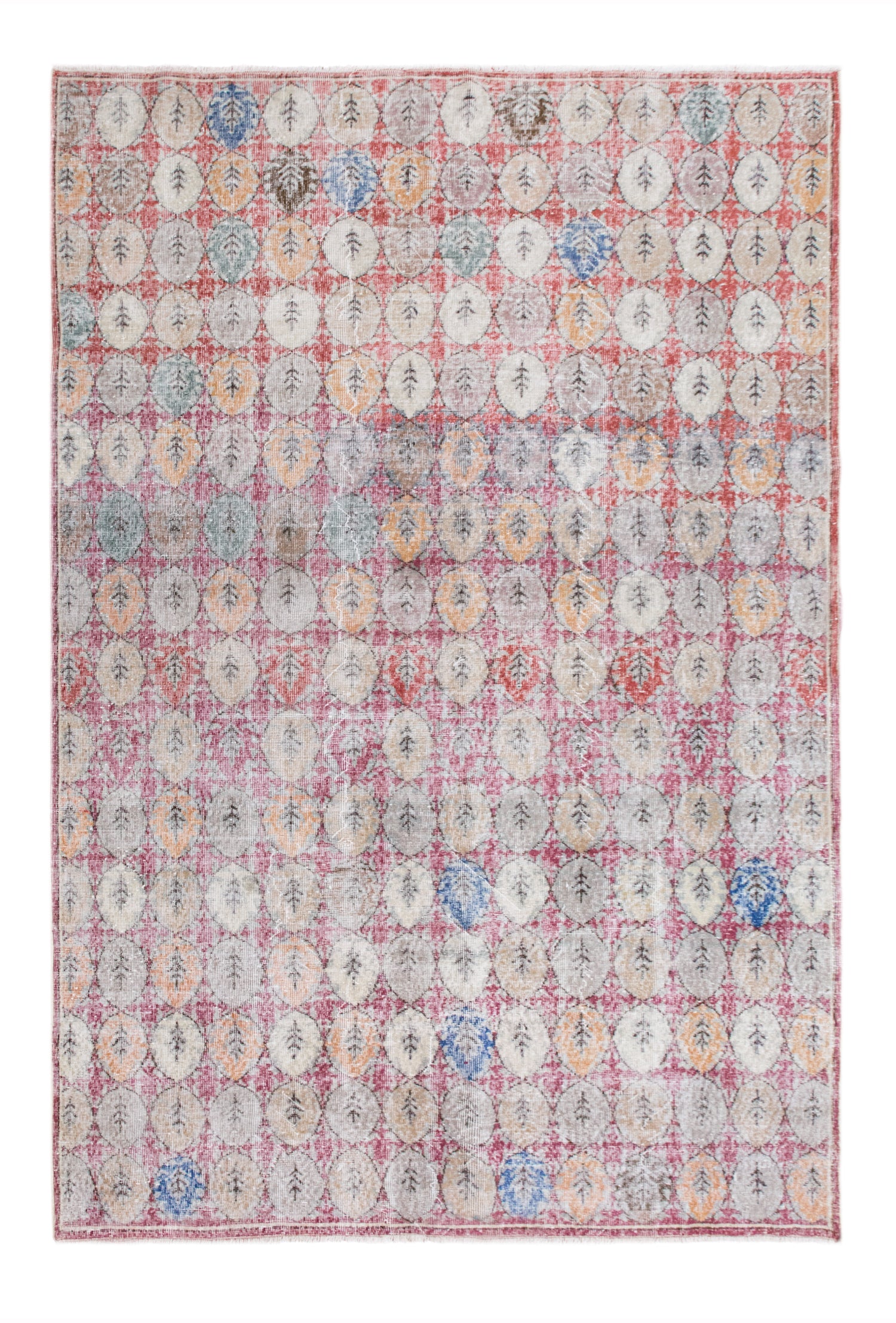 Handwoven Wool Area Rug (6.7 x 9.5 ft)