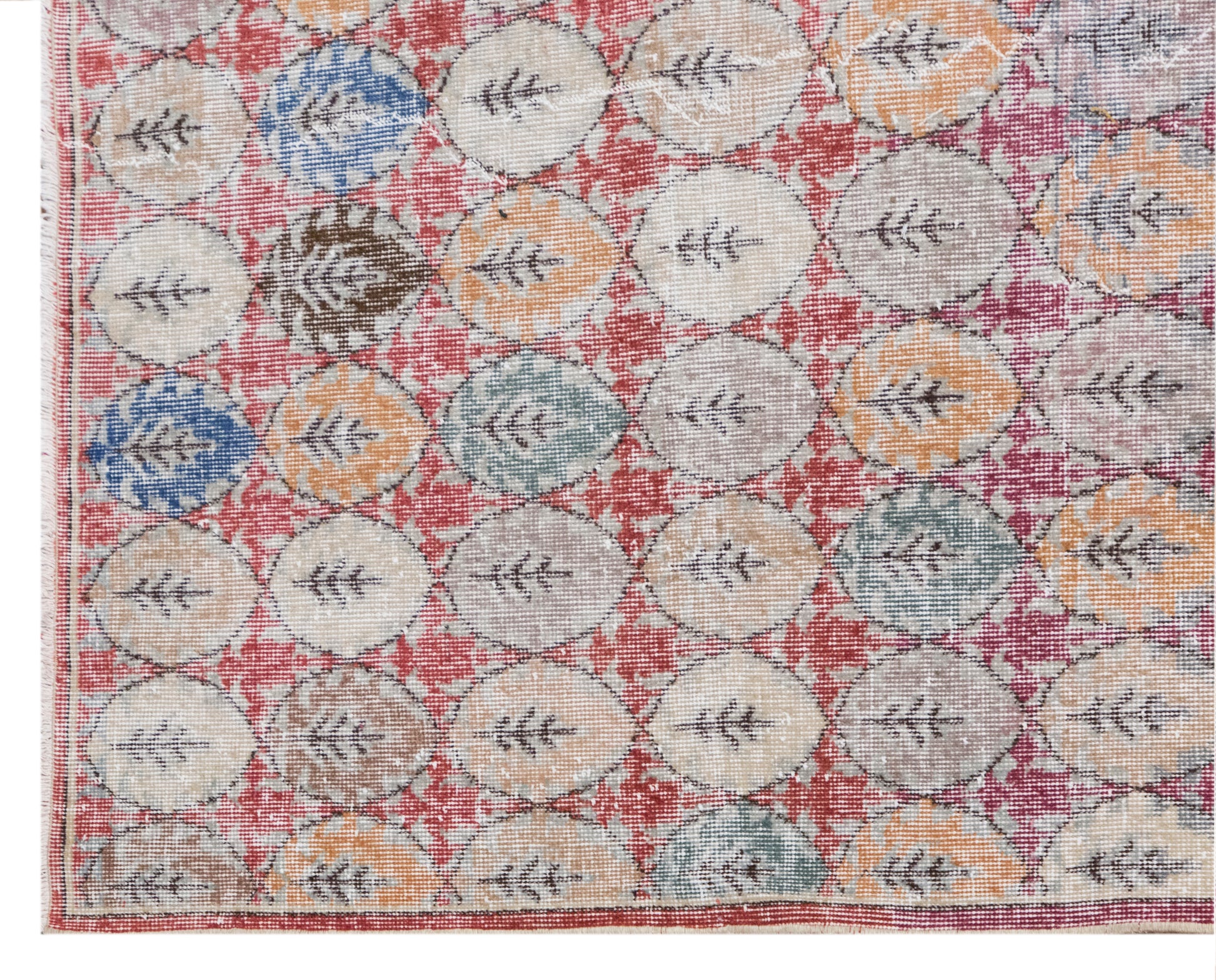 Handwoven Wool Area Rug (6.7 x 9.5 ft)