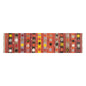 handwoven wool kilim, 2.7 x 11.10 ft kilim, 79 x 363 cm