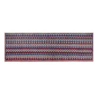 Handwoven Wool Runner, 2'1 x 6'1 feet / 64 x 185 cm