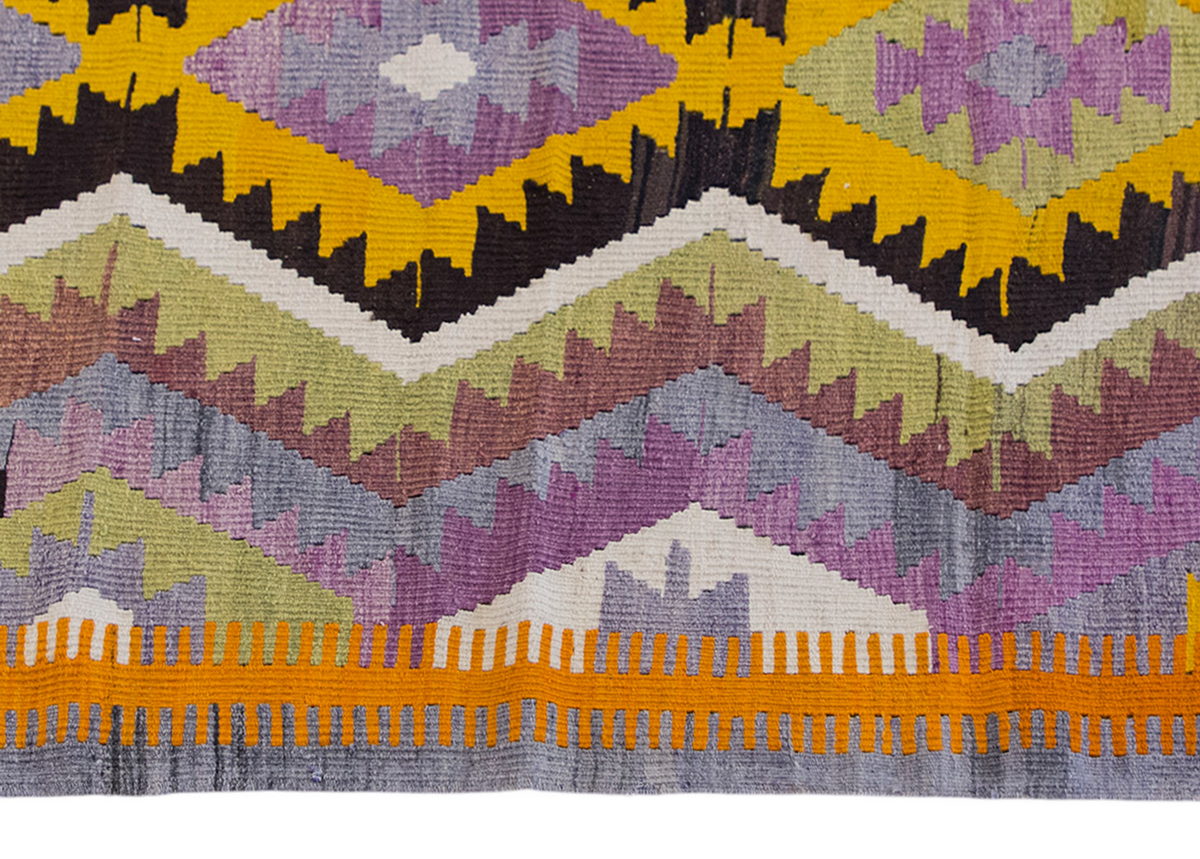 Vintage Turkish Rug, 3.9 x 5 ft Rug, 116 x 153 cm
