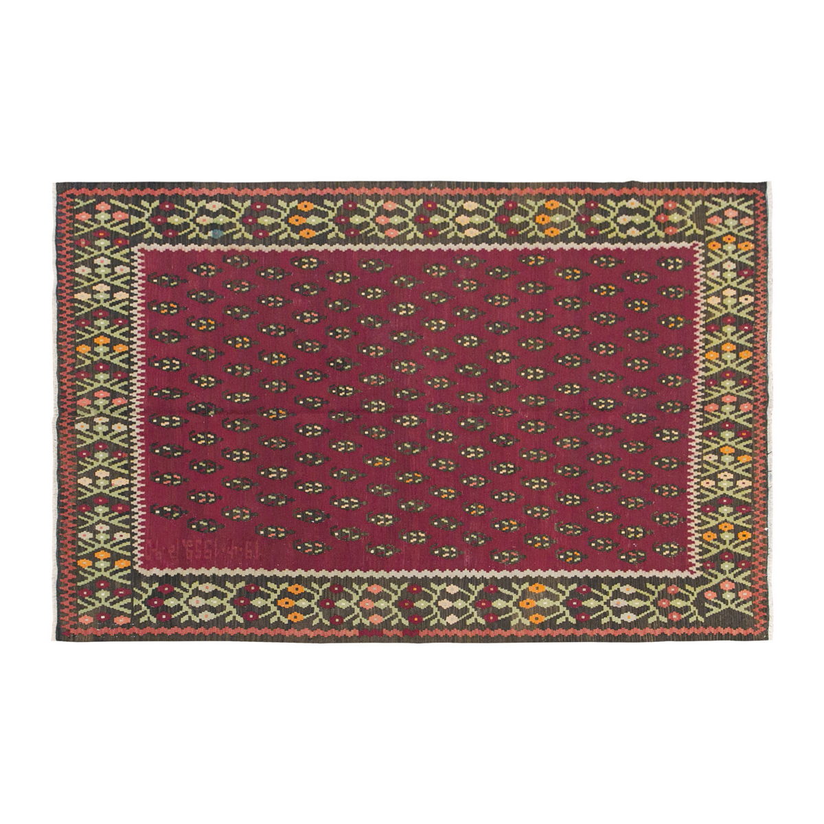 Karabağ Kilim, 145 x 206 cm / 4'9 x 6'9 feet