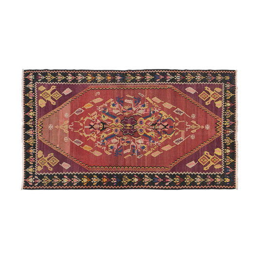 Karabağ Kilim, 60 Years Old, 140 x 260 cm / 4'7 x 8'6 feet