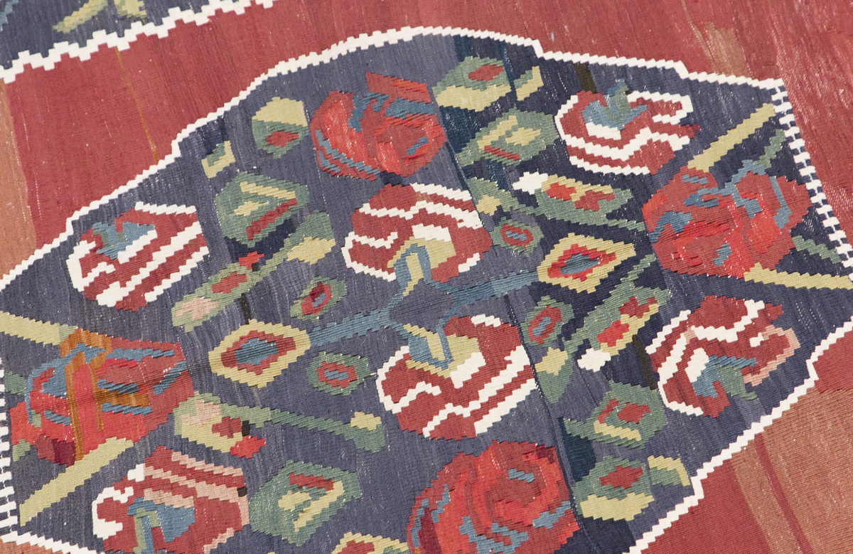 Karabağ Kilim, 70 Years Old, 130 x 260 cm / 4'3 x 8'6 feet