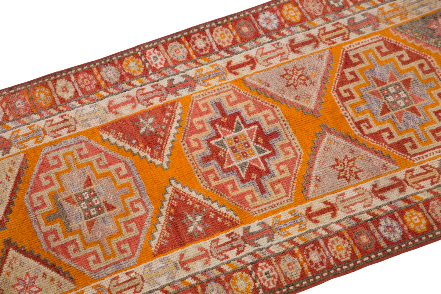 Kind  Kurdish Herki Runner 91x327 cm / 3x10.7 ft