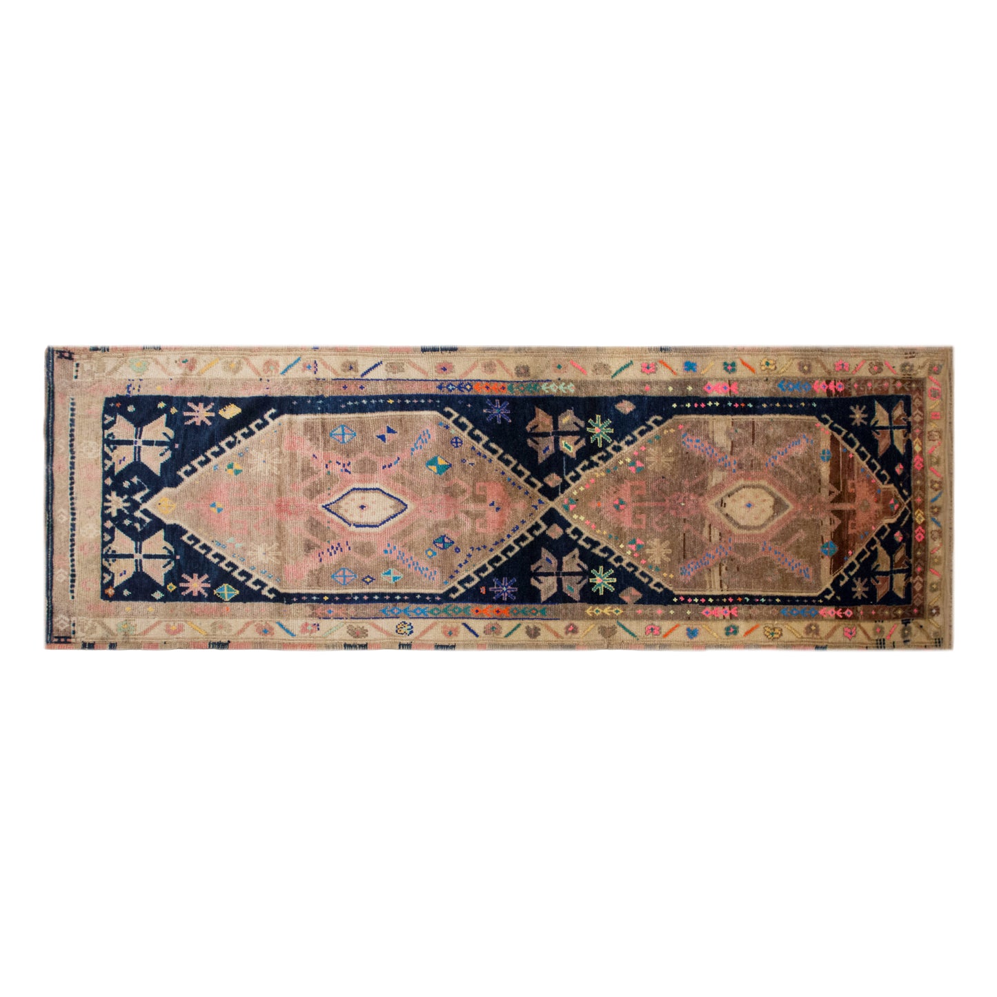 Kind Kurdish Herki Runner Runner 93x285 cm / 3x9.4 ft