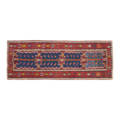 Konya Akviran Runner Kilim, 131 x 403 cm / 4'4 x 13'3 feet