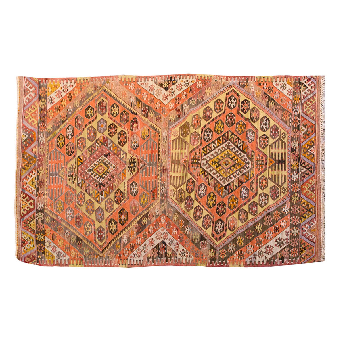 Konya Hotamış Türkmen Rug, 116 x 220 cm, 3.9 x 7.2 ft