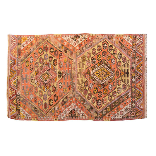 Konya Hotamış Türkmen Rug, 116 x 220 cm, 3.9 x 7.2 ft