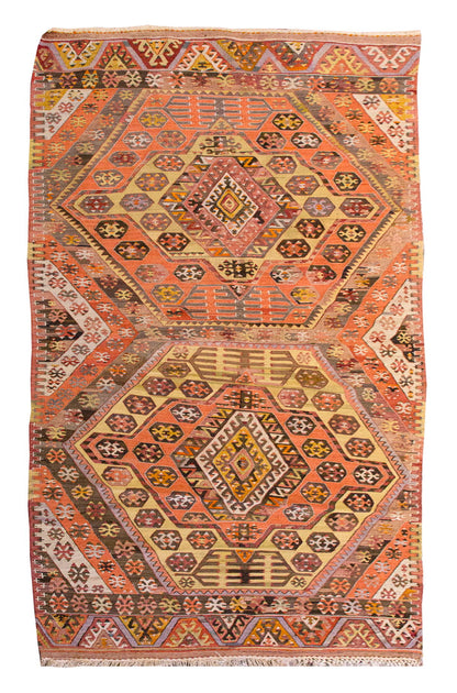Konya Hotamış Türkmen Rug, 116 x 220 cm, 3.9 x 7.2 ft