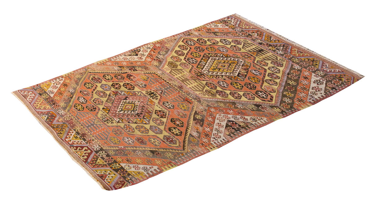 Konya Hotamış Türkmen Rug, 116 x 220 cm, 3.9 x 7.2 ft