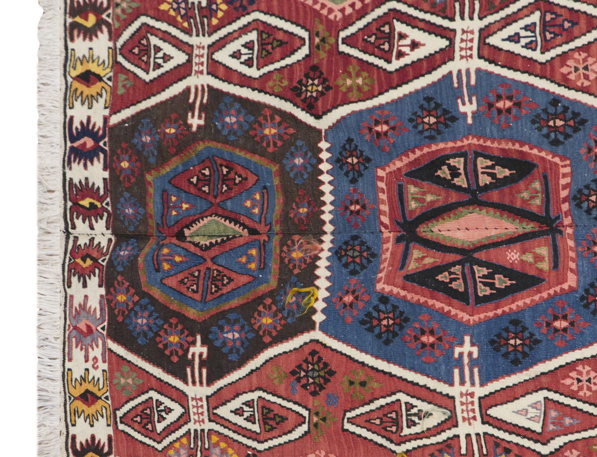 Konya Kilim, 155 x 410 cm / 5'1 x 13'5 feet