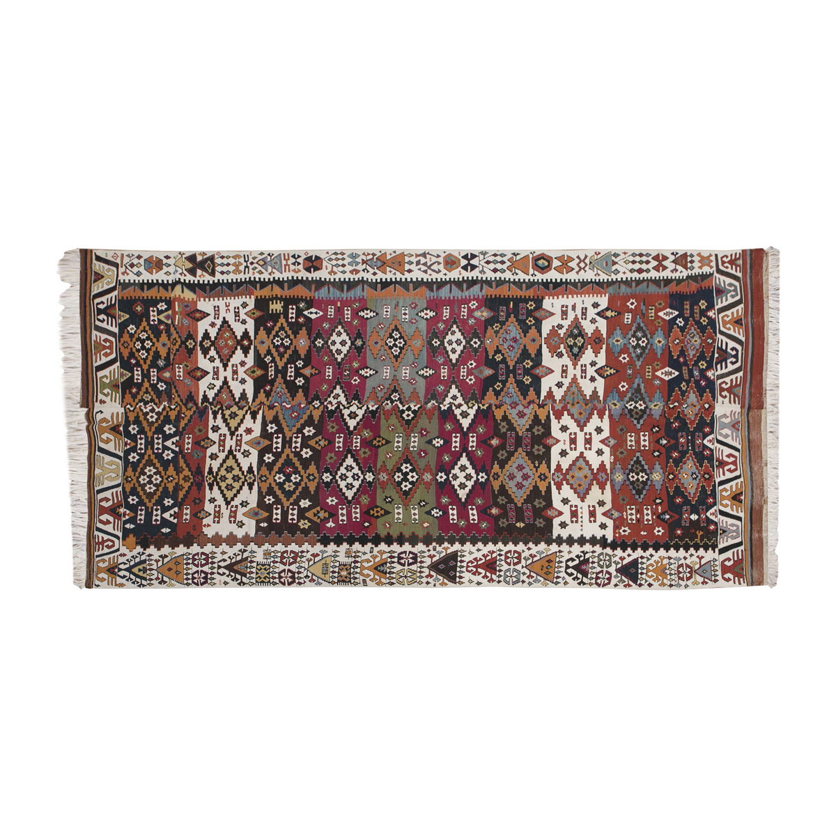 Konya Kilim, 172 x 340 cm / 5'8 x 11'2