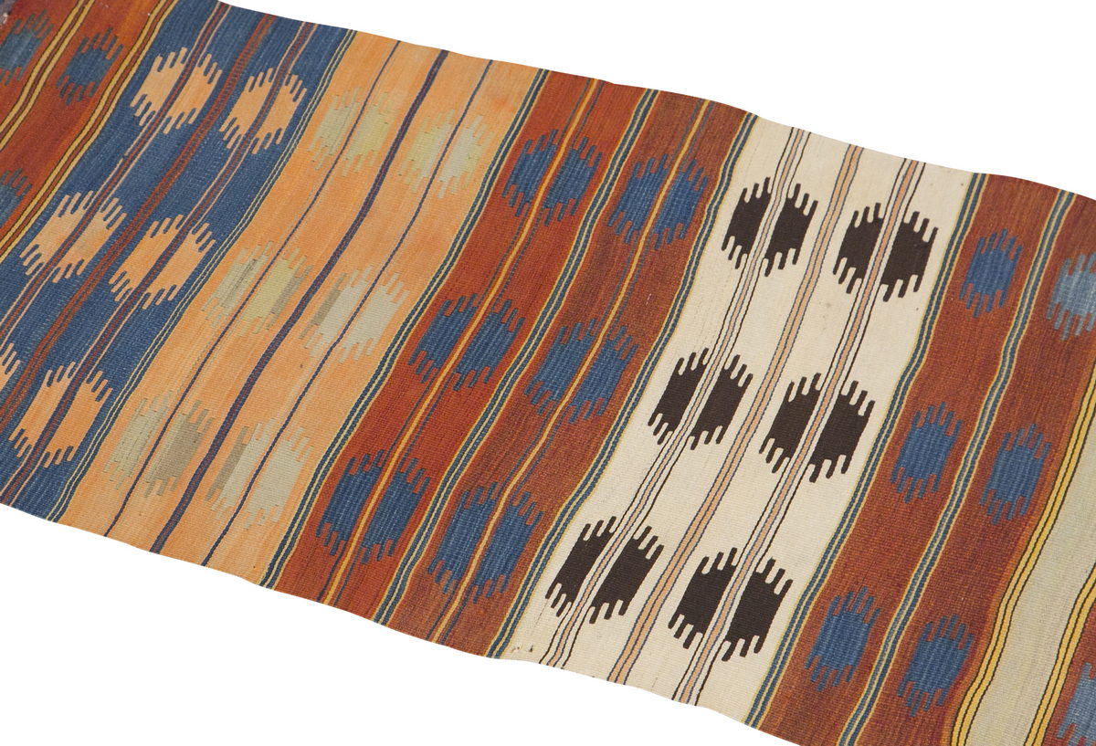 Konya Kilim Runner, 70 x 262 cm / 2'4 x 8'7 feet